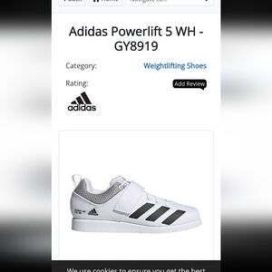 Adidas Powerlift 5 Weightlifting Shoes